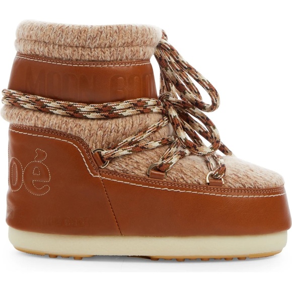 Chloe x Moon Boot® Lace-Up Boot - Picture 5 of 12